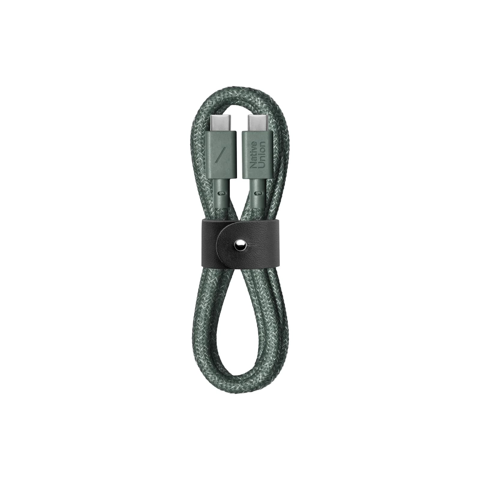 Native Union Belt Cable USB-C to USB-C 1,2m - Slate Green