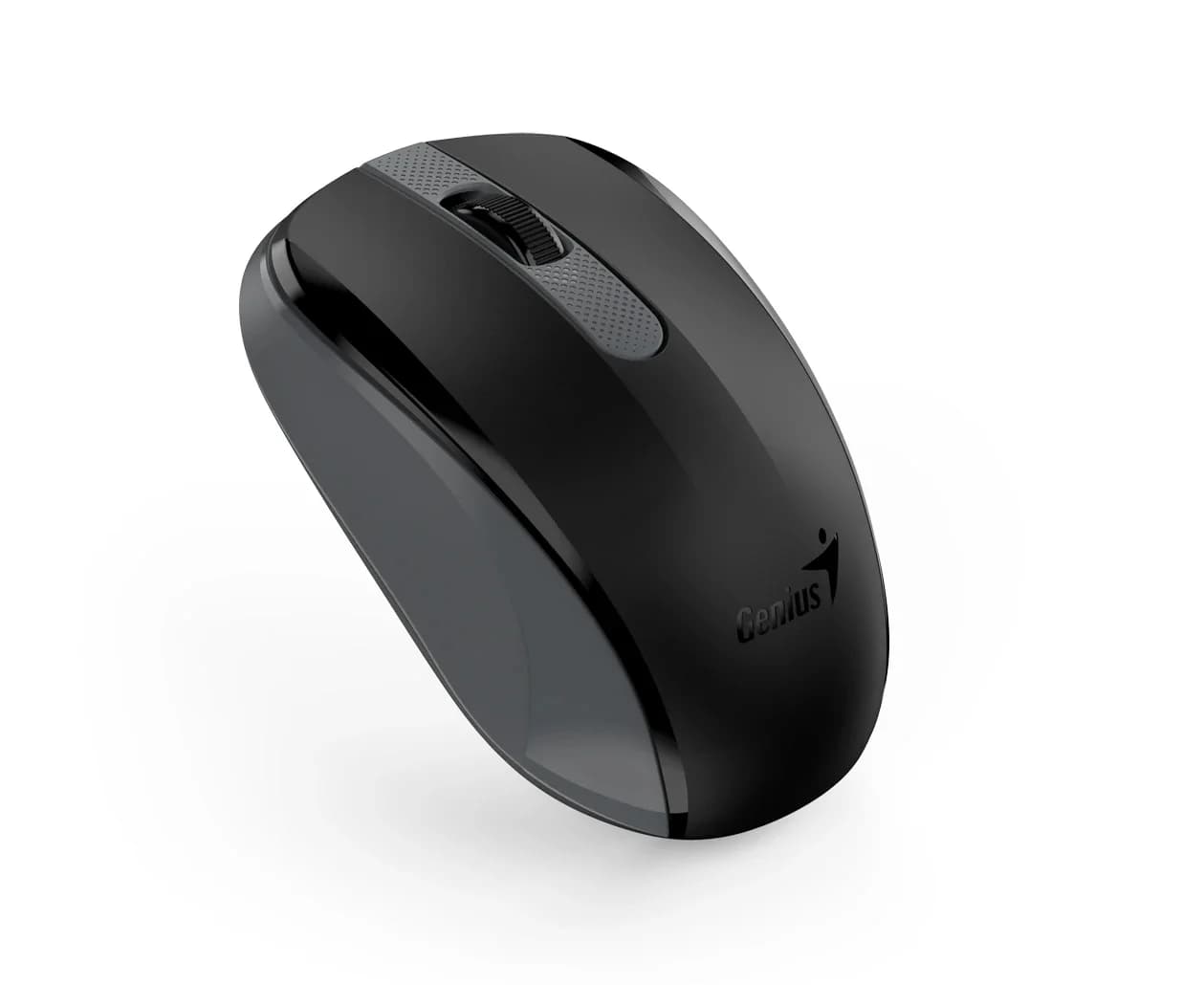 Genius безжина безшумна мишка Wireless Silent Mouse - NX-8008S Black - Silent, 2.4GHz