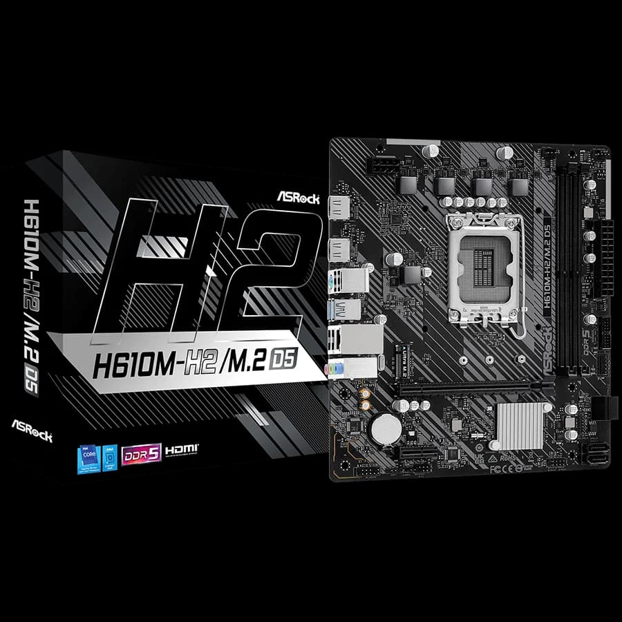 ASROCK H610M-H2/M.2 D5 mATX LGA1700 DDR5
