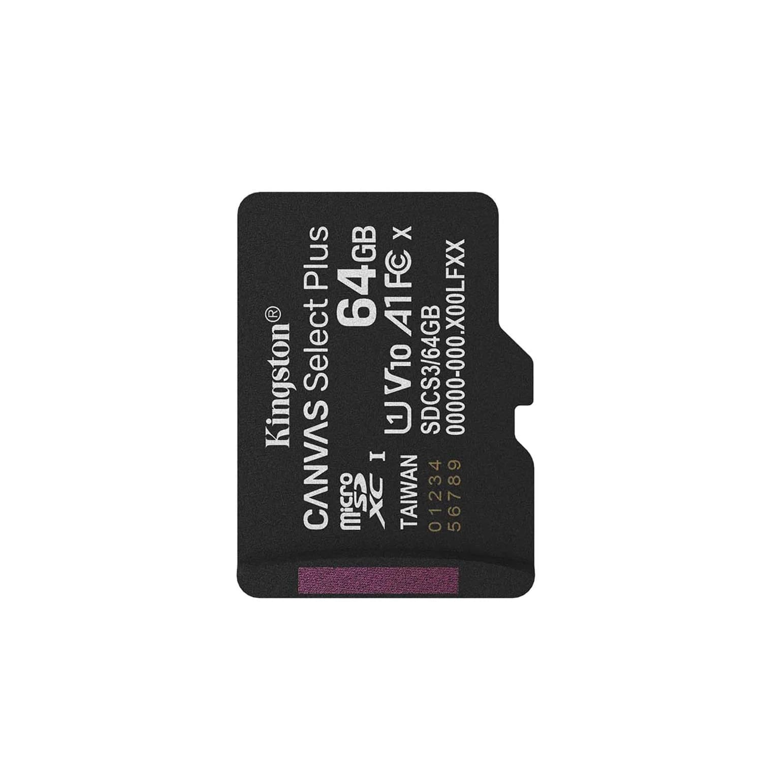 Kingston *microSD 64GB Canvas Select+ G3 150MB/s