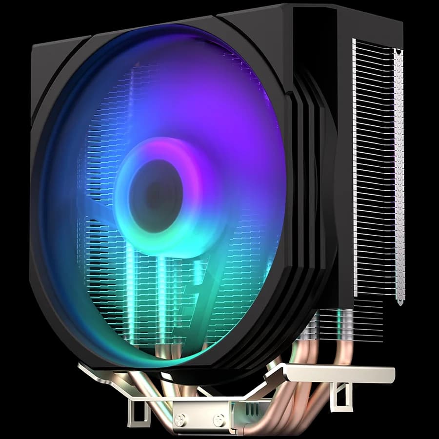 Endorfy Spartan 5 MAX ARGB, CPU Air Cooler, 1x FLUCTUS 120 ARGB PWM fan, TDP 180W, Intel LGA 115x/1200/1700, AMD AM5/AM4/AM3+/AM2+/FM2+/FM1, 146×125×65mm, 6 Year Warranty