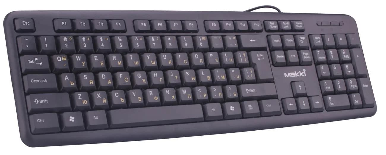 Makki Клавиатура кирилизирана Keyboard USB BG - MAKKI-KB-003