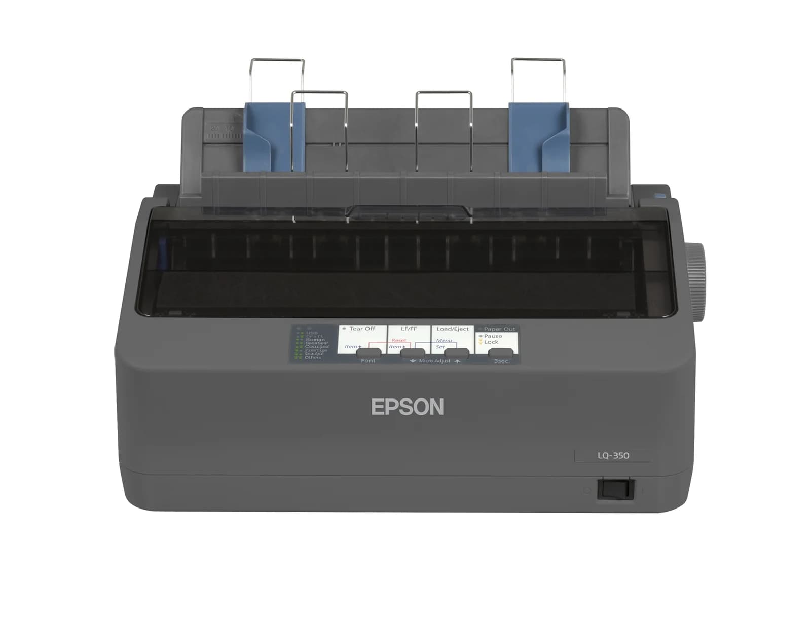 EPSON LQ 350 Printer Mono B/W dot-matrix 24 pin 347 char/sec parallel USB 2.0 serial