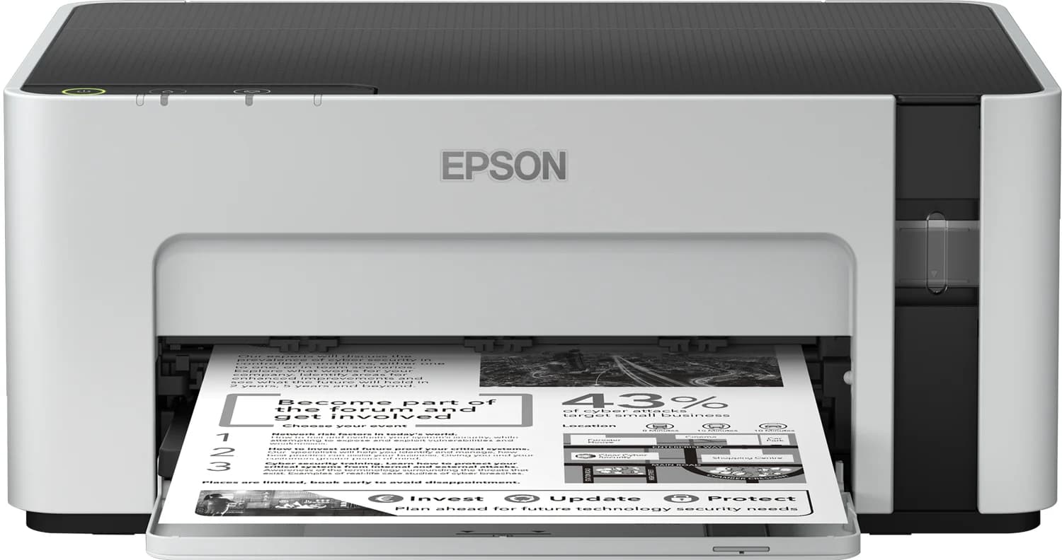 Ink Mono Printer EPSON EcoTank M1100, 1440 x 720 dpi, 15 ppm, Recomm