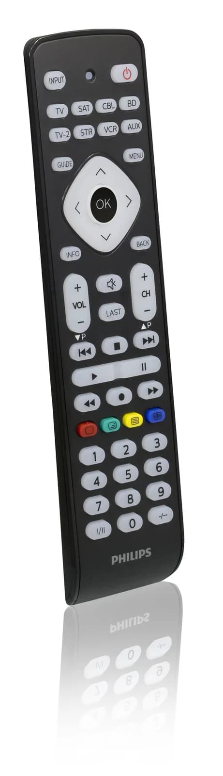 PHILIPS Universal remote control 8 in 1 - Universal IR databas