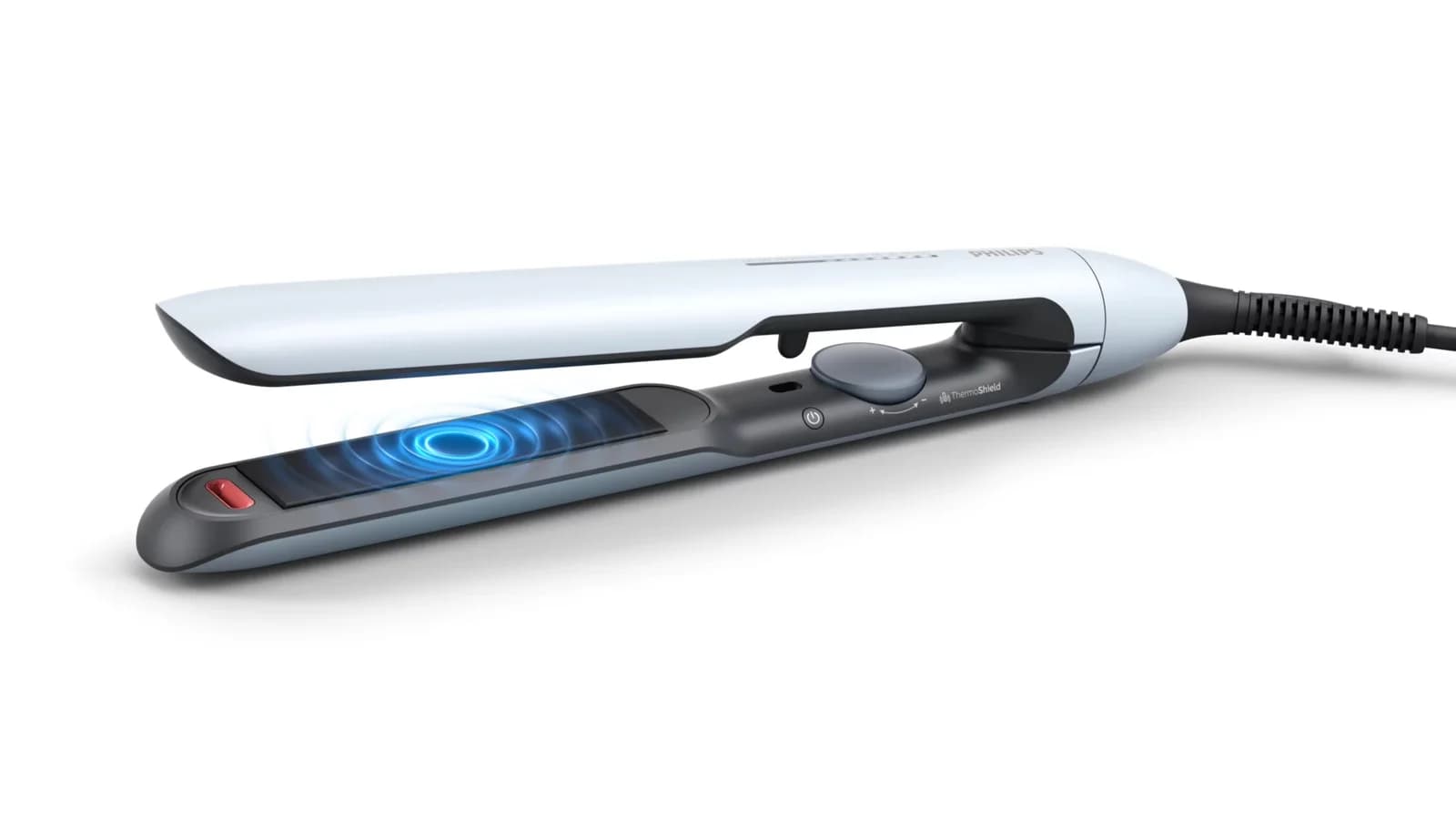 PHILIPS Преса за изправяне series 5000 Технология ThermoShield 2x йонни грижи Керамични плочи с арганово масло