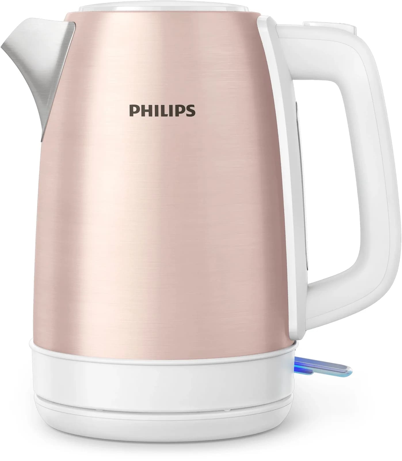 PHILIPS Eлектрическа кана DailyCollection 1,7л метален корпус - цвят розов