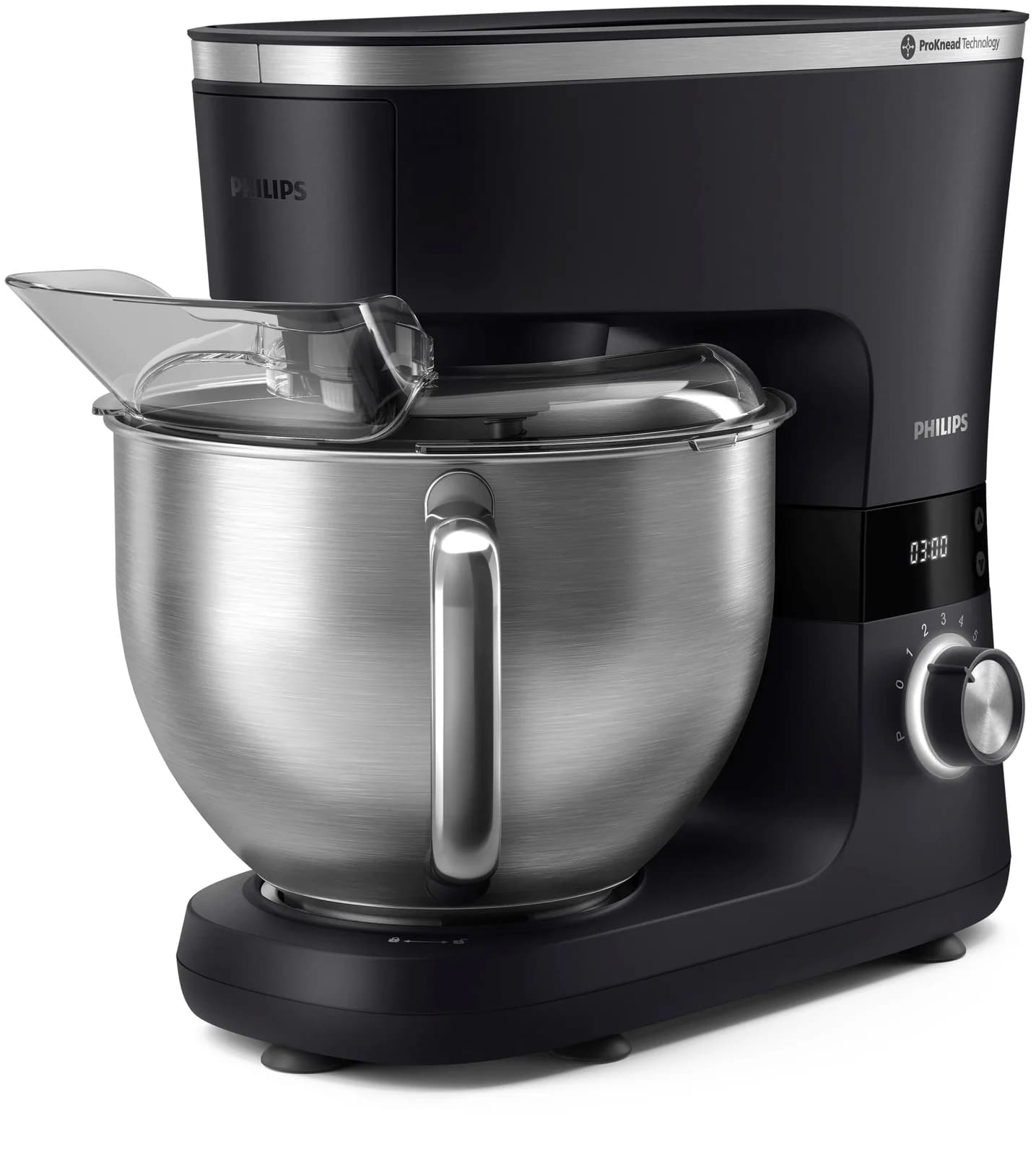 PHILIPS Планетарен Миксер 1000W метална купа 5.5л