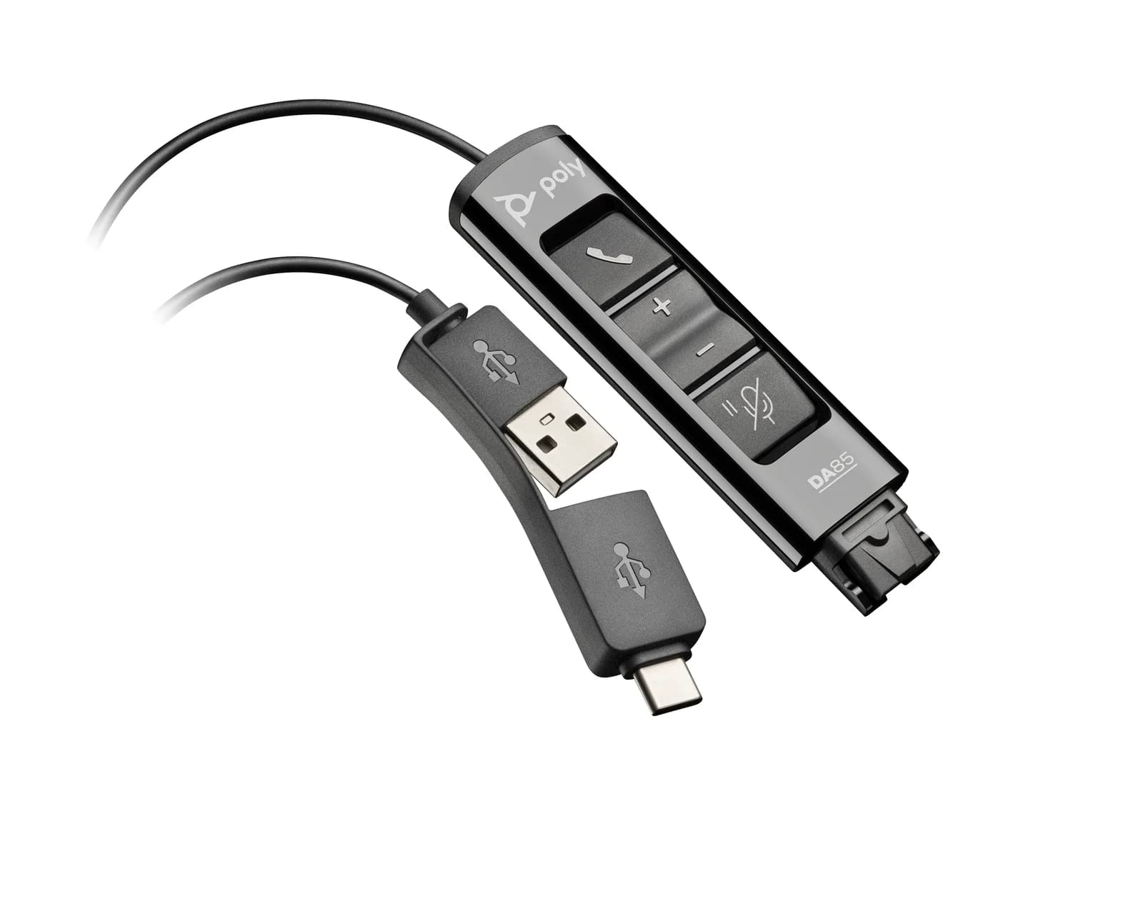 HP Poly DA85 USB to QD Adapter