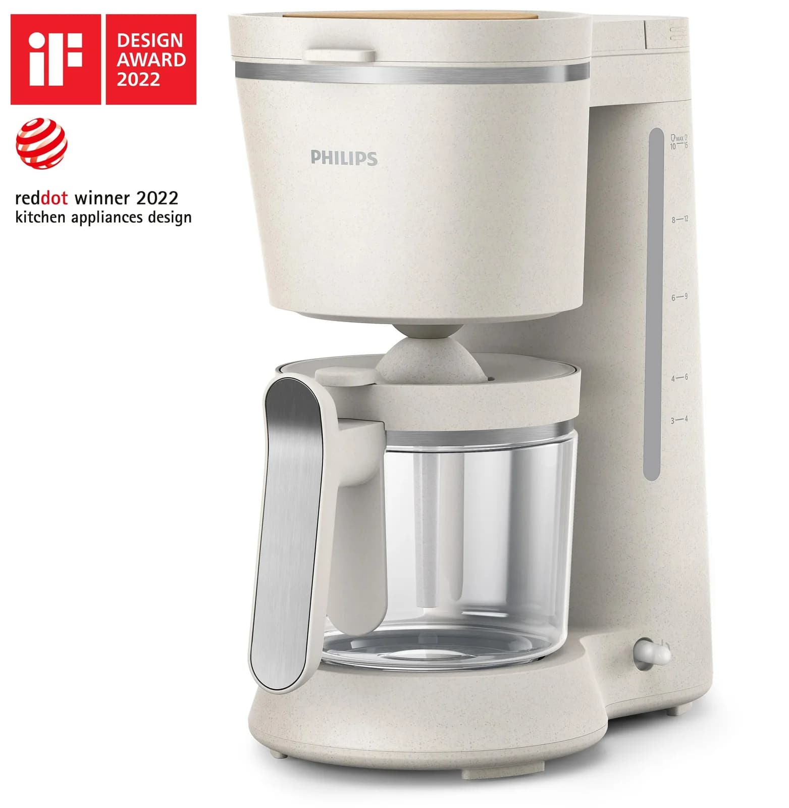 PHILIPS Филтър кафемашина Eco Conscious Edition 1.2л Автоматично изключване
