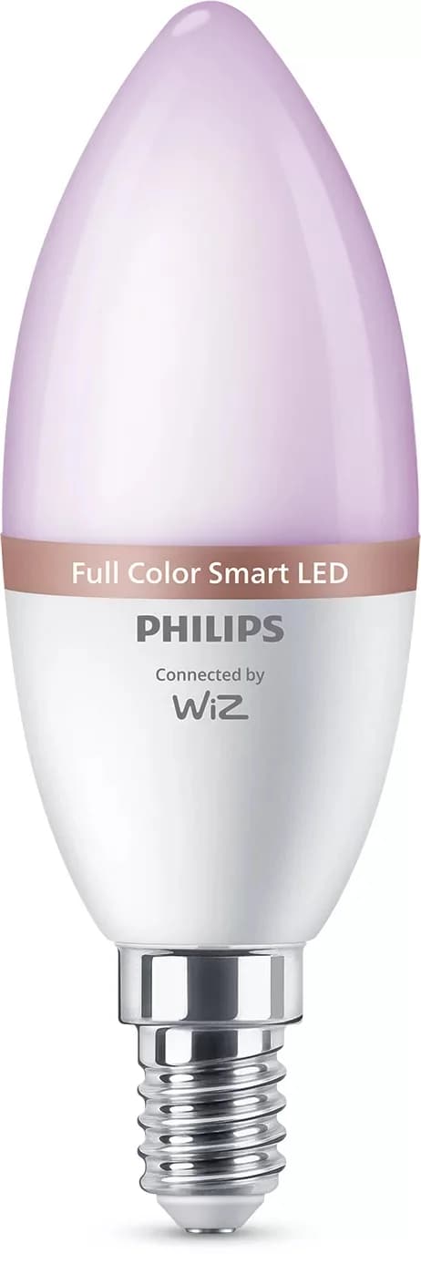 PHILIPS комплект Smart Светодиодни крушки 3бр 40 W C37 E14