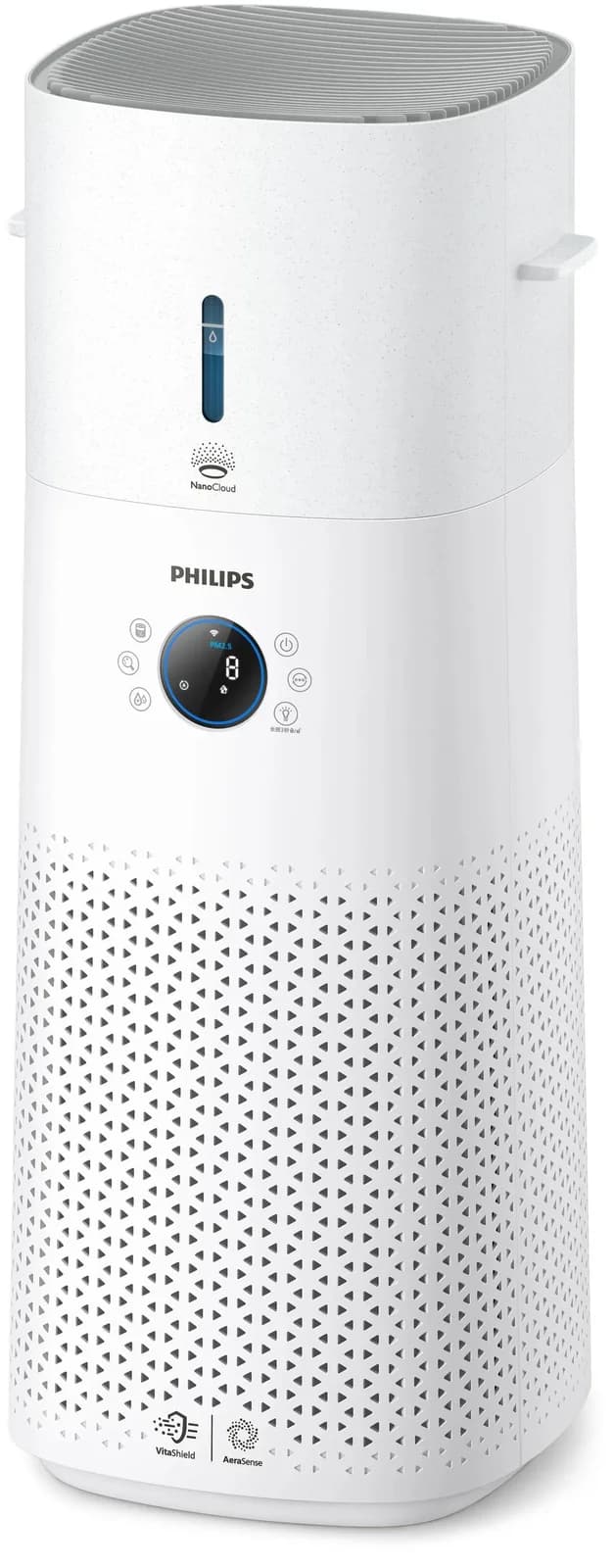 PHILIPS Интелигентен Пречиствател и овлажнител за въздух 2в1 за стаи с размер до 131 m2 Philips Air+ App