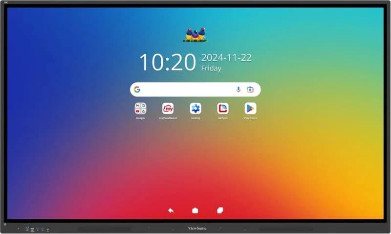 VIEWSONIC ViewBoard 34 serie 65inch UHD Touch IR 450nits 2x20W 2xUSB-C 8/128GB Android 14 EDLA