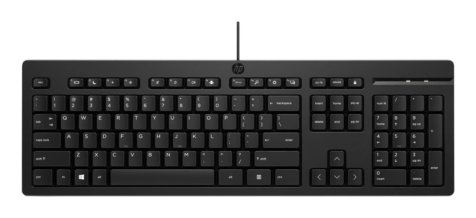 HP 125 G2 USB Wired Keyboard (EU)