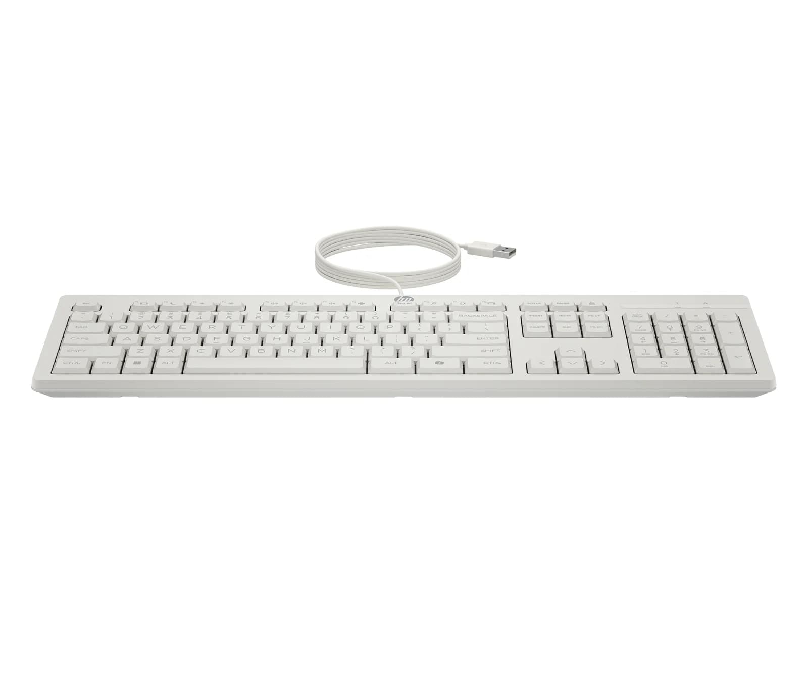 HP 225 Wired Mouse and Keyboard Combo G2 Cashmere White ENG