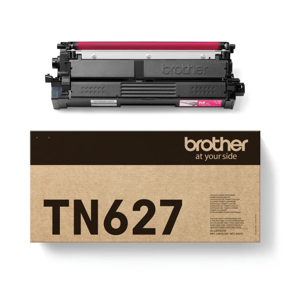 BROTHER TN-627M Ultra High Yield Magenta Toner Cartridge capacity 10.000 pages HLL8570CDW MFCL8970CDW