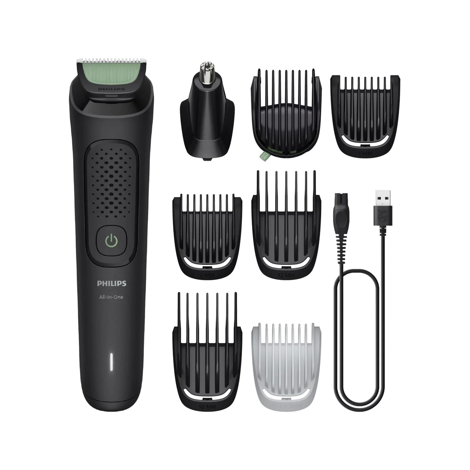 PHILIPS All-in-One Trimmer s3000 8в1 време на безжична работа до 70мин / 8ч зареждане