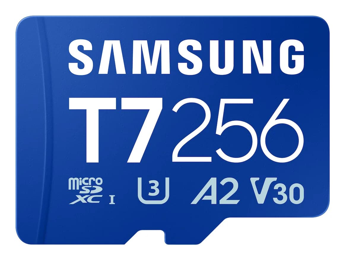 SAMSUNG T7 microSD Memory Card 256GB for Smartphones Tablets and Handheld Consoles up to 170MB/s Read