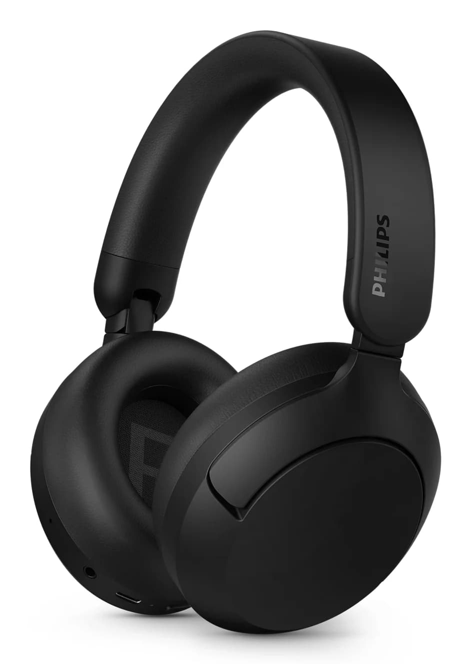 PHILIPS Безжични On-Ear слушалки с микрофон 80 часа време на възпроизвеждане Hi-Res Audio черни