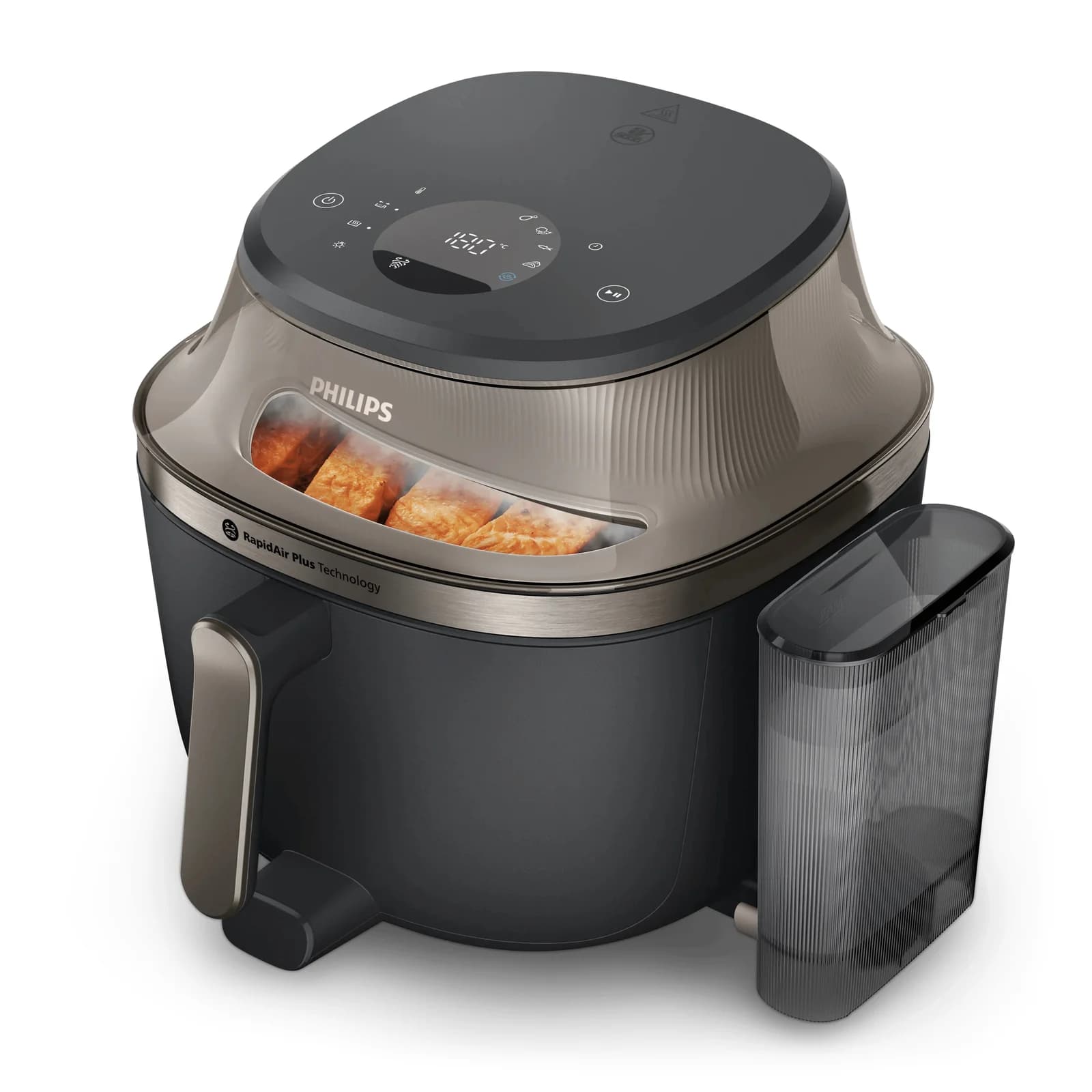 PHILIPS Airfryer Series 5000 с пара 7,2л Автоматична функция SteamClean Функция за пържене с пара
