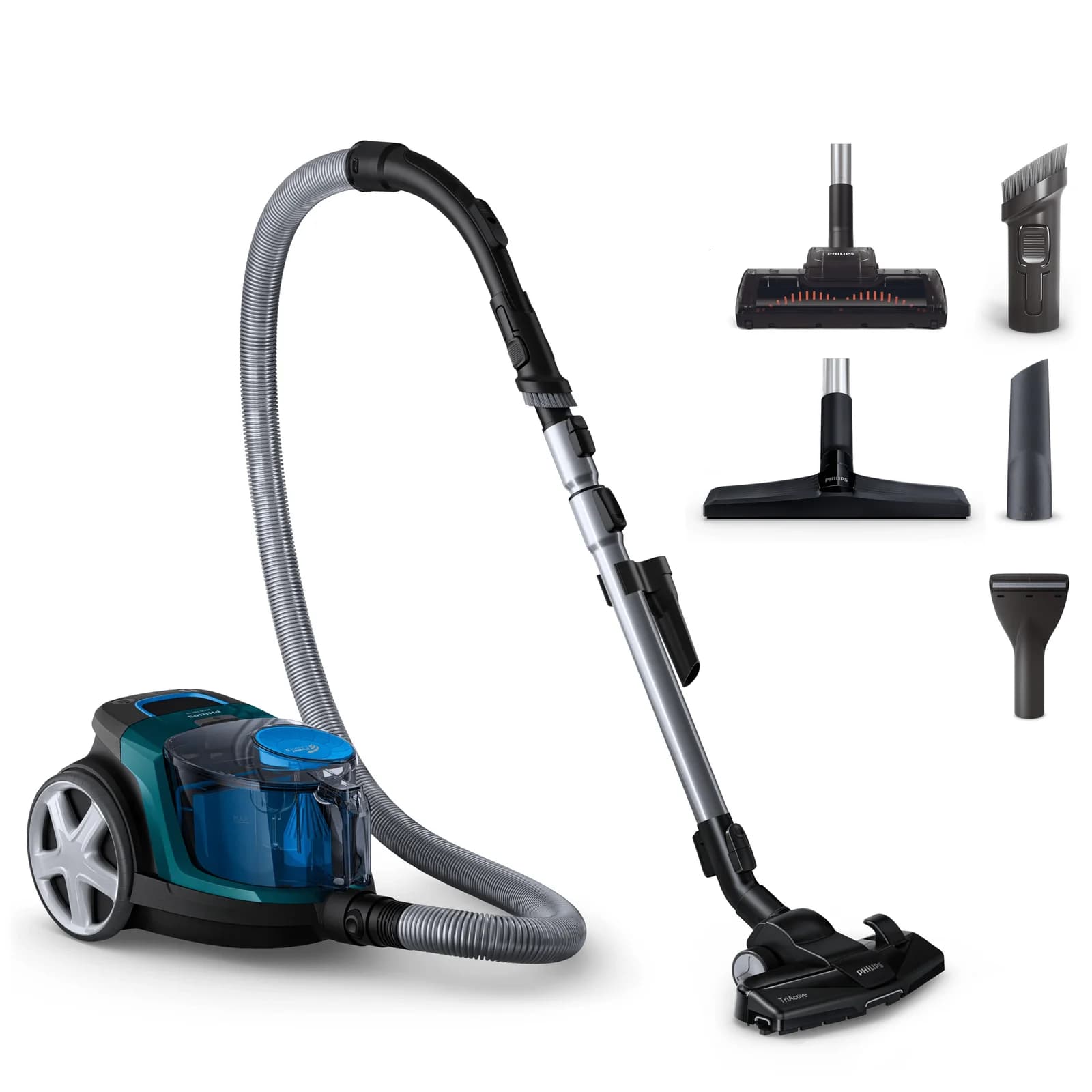 PHILIPS Прахосмукачка без торба PowerPro Compact FC9334