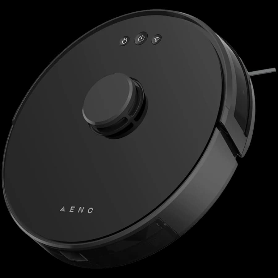 AENO Robot Vacuum Cleaner RC3S: wet & dry cleaning, smart control AENO App, powerful Japanese Nidec motor, turbo mode