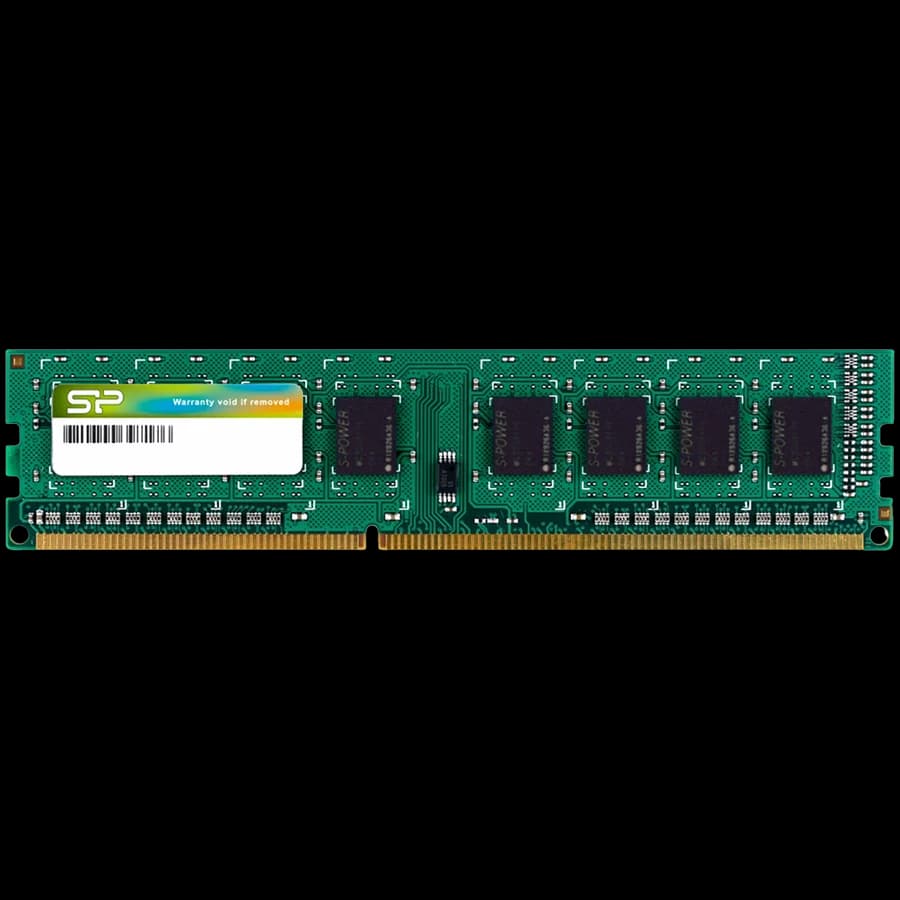 Silicon Power DDR3-1600 CL11 8GB DRAM DDR3 U-DIMM Desktop 8GB (512*8) 16chips