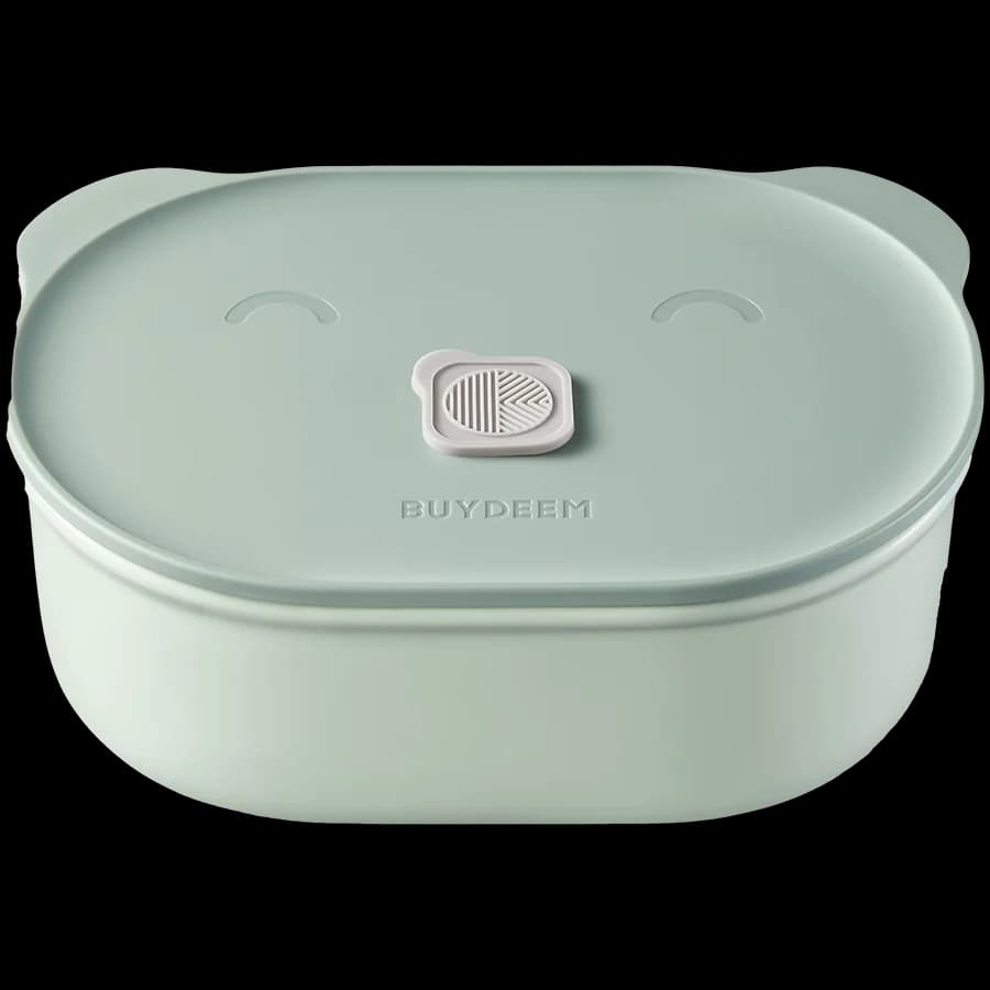 BUYDEEM Bento Lunch Box 500 ml, model CT3007, color Cozy Greenish