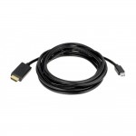 Кабел DeTech Mini DP - HDMI M/M, 14+1 cooper, 1.8м, Черен - 18279