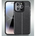 Калъф Wlons силикон Auto Focus / Като Кожа за Samsung A35 5G / Черен