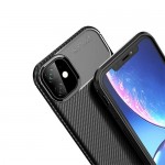Калъф силикон Auto Focus Карбон за iPhone 15 Pro Max / 6.7 / Черен Калъф силикон Auto Focus Карбон за iPhone 15 Pro Max / 6.7 / Черен