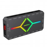 Разклонител за вентилатори Gamemax Fan Hub - V4.0 PWM ARGB Hub + Controller Black, 1308-1300R0065 Разклонител за вентилатори Gamemax Fan Hub - V4.0 PWM ARGB Hub + Controller Black, 1308-1300R0065
