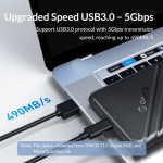 Кутия за твърд диск Orico - 25PW1-U3, USB 3.0, 2.5'', бяла Кутия за твърд диск Orico - 25PW1-U3, USB 3.0, 2.5'', бяла