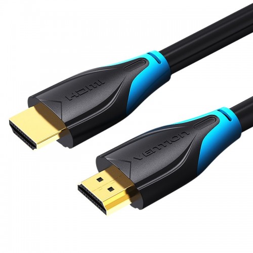 Кабел Vention HDMI v2.0 M / M 4K/60Hz Gold - 5M Black - AACBJ Кабел Vention HDMI v2.0 M / M 4K/60Hz Gold - 5M Black - AACBJ