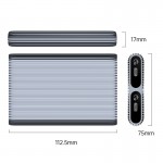 Външна кутия за диск Orico Storage - Case - M.2 NVMe Dual-Bay - USB-C 10Gbps, Aluminium - AM2C3-2N-GY Външна кутия за диск Orico Storage - Case - M.2 NVMe Dual-Bay - USB-C 10Gbps, Aluminium - AM2C3-2N-GY