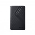 Външен хард диск, Apacer AC236, 4TB 2.5" SATA HDD USB 3.2 Portable Hard Drive, AP4TBAC236B-1