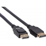 Кабел VCom Display Port 2.1 DP M / M - 8K, Black - CG651-1.5m Кабел VCom Display Port 2.1 DP M / M - 8K, Black - CG651-1.5m
