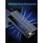 Външна кутия за диск VCom - M.2 NVMe M/B key - 10Gbps USB3.1 Type-C/A - CU850N Външна кутия за диск VCom - M.2 NVMe M/B key - 10Gbps USB3.1 Type-C/A - CU850N
