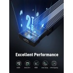 Външна кутия за диск VCom - M.2 NVMe M/B key - 10Gbps USB3.1 Type-C/A - CU850N Външна кутия за диск VCom - M.2 NVMe M/B key - 10Gbps USB3.1 Type-C/A - CU850N