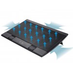 Охлаждаща подложка Deepcool Wind Pal FS - 17", 2x140 mm FAN, 1200 RPM, DP-N222-WPALFS