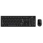 Комплект клавиатура и мишка Genius Wireless Keyboard and Mouse - KM-8101 Black - AI, BG, 2.4GHZ Комплект клавиатура и мишка Genius Wireless Keyboard and Mouse - KM-8101 Black - AI, BG, 2.4GHZ