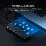 Външна кутия за диск Orico M2PV-C3-BK- BP-IP SSD NVME M.2 10gbps - черна
