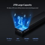 Външна кутия за диск Orico M2PV-C3-BK- BP-IP SSD NVME M.2 10gbps - черна
