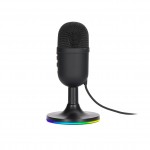 Геймърски микрофон Marvo Gaming USB Microphone - MIC-06 Black - USB, RGB