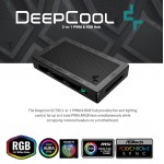 Разклонител за вентилатори DeepCool Fan Hub - PWM and A-RGB hub (2-in-1) - SC790 - 6 port, Magnetic Разклонител за вентилатори DeepCool Fan Hub - PWM and A-RGB hub (2-in-1) - SC790 - 6 port, Magnetic