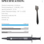 Термо паста Thermalright TF7 2g Compound for Coolers,Thermal Conductivity is 12.8W/m.k-2 Grams, with a Spatula Tool-TF7 2g Термо паста Thermalright TF7 2g Compound for Coolers,Thermal Conductivity is 12.8W/m.k-2 Grams, with a Spatula Tool-TF7 2g