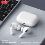 Безжични слушалки, Handsfree Bluetooth XO Design Q3 Pods, TWS, Бели с безжично зареждане