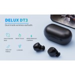 Слушалки Delux DT3 Earbuds True Wireless Bluetooth in-ear Слушалки Delux DT3 Earbuds True Wireless Bluetooth in-ear