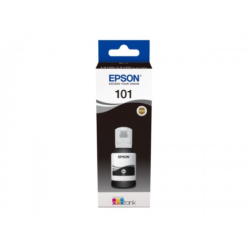 Ink Cartridge EPSON 101 EcoTank Black ink bottle for L4150, L4160, L6160, L6170, L6190 Ink Cartridge EPSON 101 EcoTank Black ink bottle for L4150, L4160, L6160, L6170, L6190
