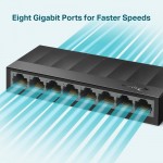 8-портов Gigabit настолен Switch /комутатор/ TP-Link LS1008G 8-портов Gigabit настолен Switch /комутатор/ TP-Link LS1008G